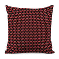Halloween Vampire Lips Pattern Print Pillow Cover
