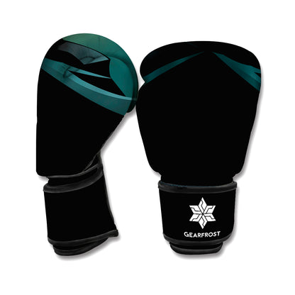 Halloween Vampire Silhouette Print Boxing Gloves