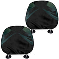 Halloween Vampire Silhouette Print Car Headrest Covers