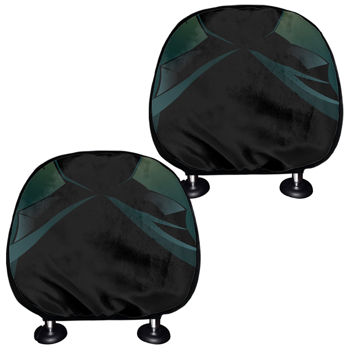 Halloween Vampire Silhouette Print Car Headrest Covers