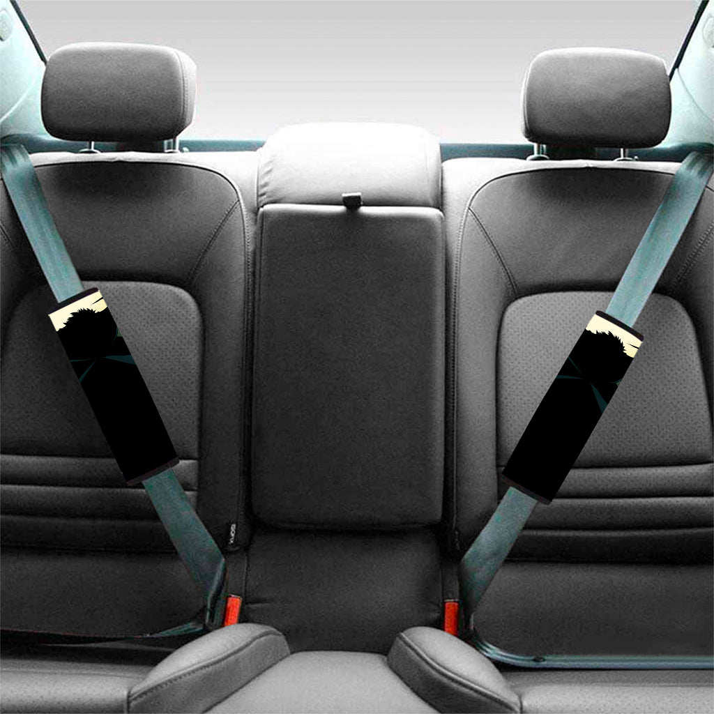 Halloween Vampire Silhouette Print Car Seat Belt Covers