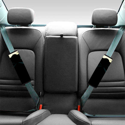 Halloween Vampire Silhouette Print Car Seat Belt Covers