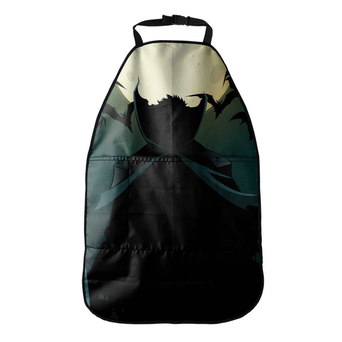 Halloween Vampire Silhouette Print Car Seat Organizers