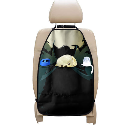 Halloween Vampire Silhouette Print Car Seat Organizers