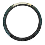 Halloween Vampire Silhouette Print Car Steering Wheel Cover