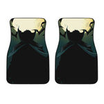 Halloween Vampire Silhouette Print Front Car Floor Mats