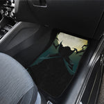 Halloween Vampire Silhouette Print Front Car Floor Mats