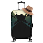 Halloween Vampire Silhouette Print Luggage Cover