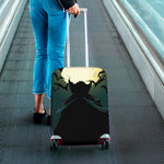 Halloween Vampire Silhouette Print Luggage Cover