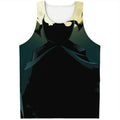 Halloween Vampire Silhouette Print Men's Tank Top