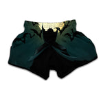 Halloween Vampire Silhouette Print Muay Thai Boxing Shorts