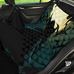 Halloween Vampire Silhouette Print Pet Car Back Seat Cover
