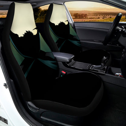 Halloween Vampire Silhouette Print Universal Fit Car Seat Covers