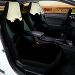 Halloween Vampire Silhouette Print Universal Fit Car Seat Covers