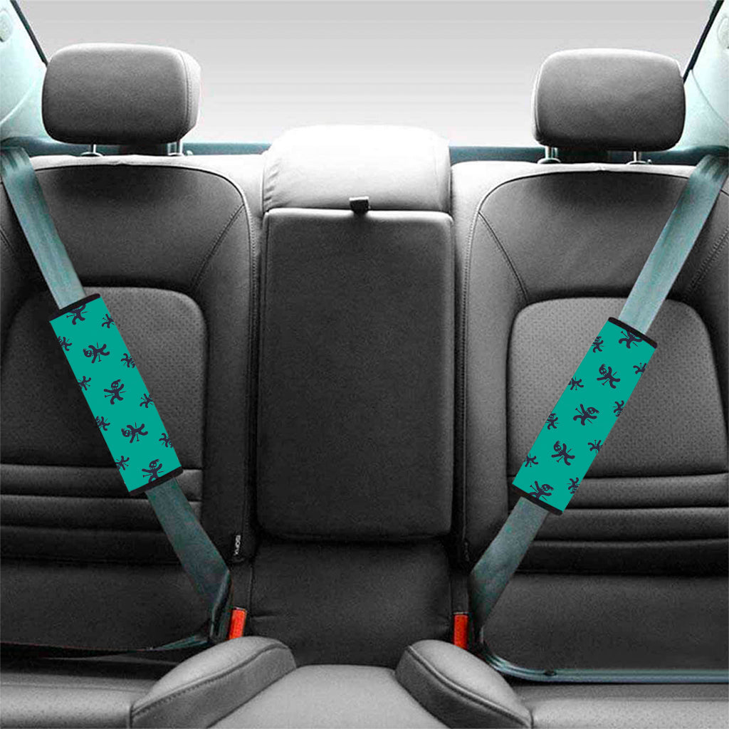 Halloween Voodoo Doll Pattern Print Car Seat Belt Covers