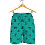 Halloween Voodoo Doll Pattern Print Men's Shorts