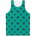 Halloween Voodoo Doll Pattern Print Men's Tank Top