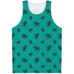 Halloween Voodoo Doll Pattern Print Men's Tank Top