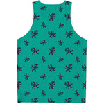Halloween Voodoo Doll Pattern Print Men's Tank Top