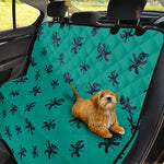 Halloween Voodoo Doll Pattern Print Pet Car Back Seat Cover