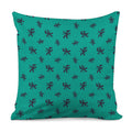 Halloween Voodoo Doll Pattern Print Pillow Cover