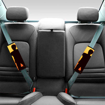 Halloween Walking Zombie Print Car Seat Belt Covers