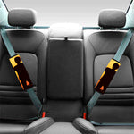Halloween Walking Zombie Print Car Seat Belt Covers