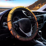 Halloween Walking Zombie Print Car Steering Wheel Cover