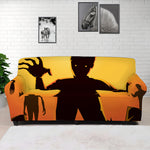 Halloween Walking Zombie Print Sofa Cover