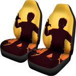 Halloween Walking Zombie Print Universal Fit Car Seat Covers