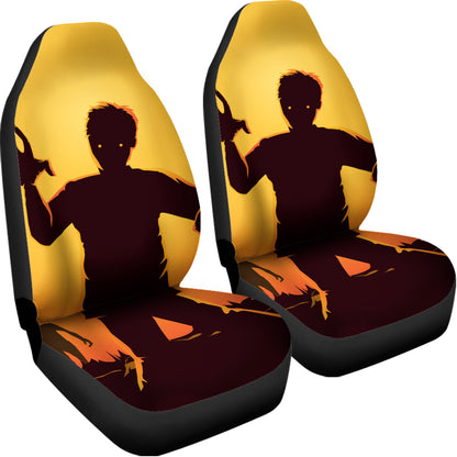 Halloween Walking Zombie Print Universal Fit Car Seat Covers