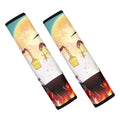 Halloween Witch And Cauldron Print Car Seat Belt Covers