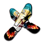 Halloween Witch And Cauldron Print Muay Thai Shin Guard