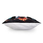 Halloween Witch And Cauldron Print Pillow Cover