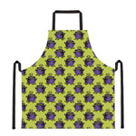 Halloween Witch Cauldron Pattern Print Apron