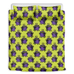 Halloween Witch Cauldron Pattern Print Duvet Cover Bedding Set