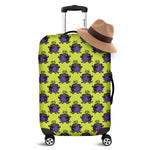 Halloween Witch Cauldron Pattern Print Luggage Cover
