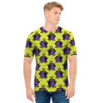 Halloween Witch Cauldron Pattern Print Men's T-Shirt