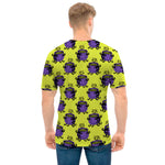 Halloween Witch Cauldron Pattern Print Men's T-Shirt