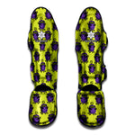 Halloween Witch Cauldron Pattern Print Muay Thai Shin Guard