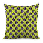 Halloween Witch Cauldron Pattern Print Pillow Cover