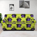 Halloween Witch Cauldron Pattern Print Sofa Cover