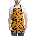 Halloween Witch Hat Pattern Print Apron