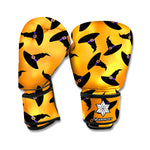 Halloween Witch Hat Pattern Print Boxing Gloves