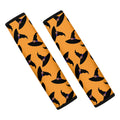 Halloween Witch Hat Pattern Print Car Seat Belt Covers