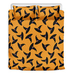 Halloween Witch Hat Pattern Print Duvet Cover Bedding Set