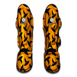 Halloween Witch Hat Pattern Print Muay Thai Shin Guard