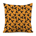 Halloween Witch Hat Pattern Print Pillow Cover