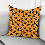Halloween Witch Hat Pattern Print Pillow Cover
