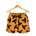 Halloween Witch Hat Pattern Print Women's Shorts